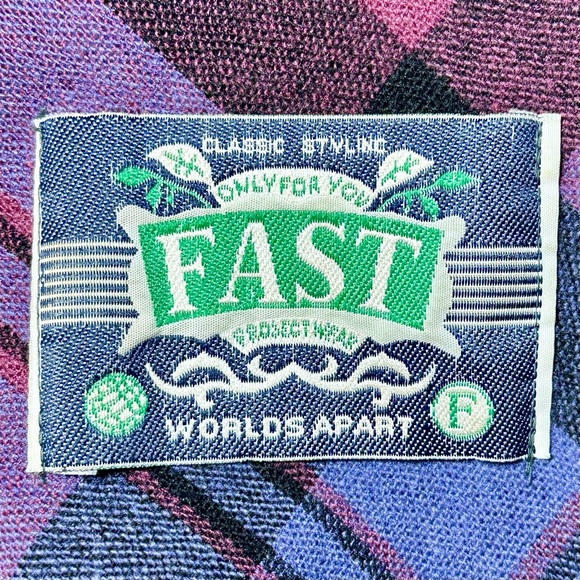 Vintage Plaid Wool Russian Jacket Blazer Sz L/XL - Picture 5 of 7